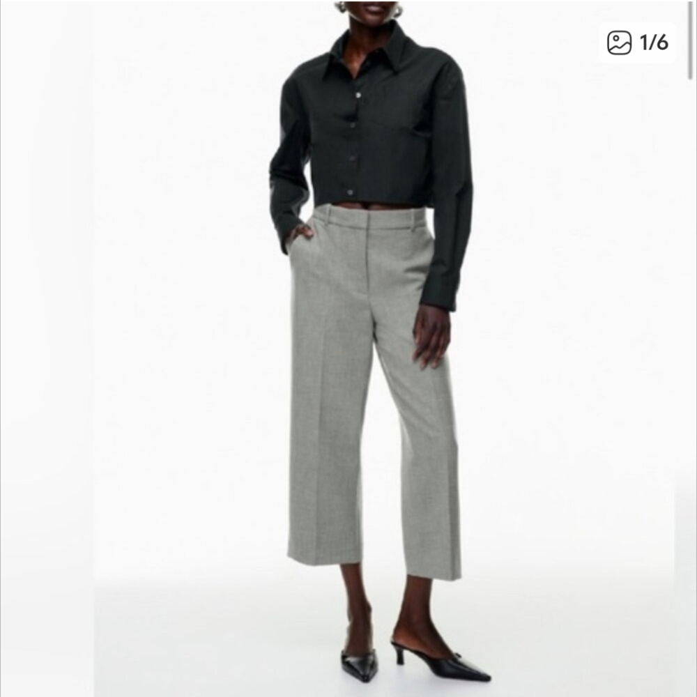 Aritzia/Babaton Agency Cropped Pant Sz 0